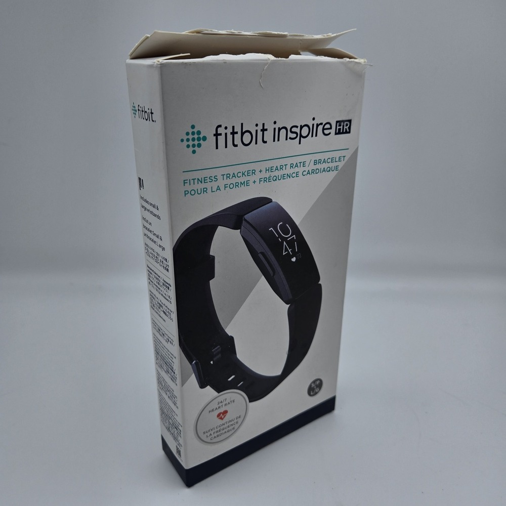 Fitbit Inspire HR Heart Rate Monitor Health & Fitness Tracker TESTED WORKS